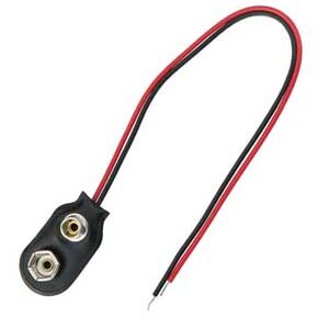 Attacco per Batteria 9V